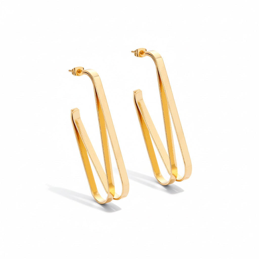 Parallel Horizon Earrings