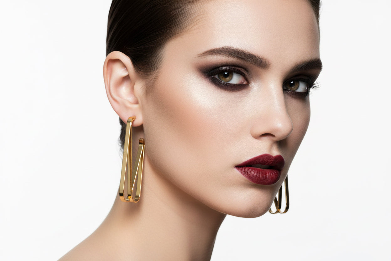 Parallel Horizon Earrings