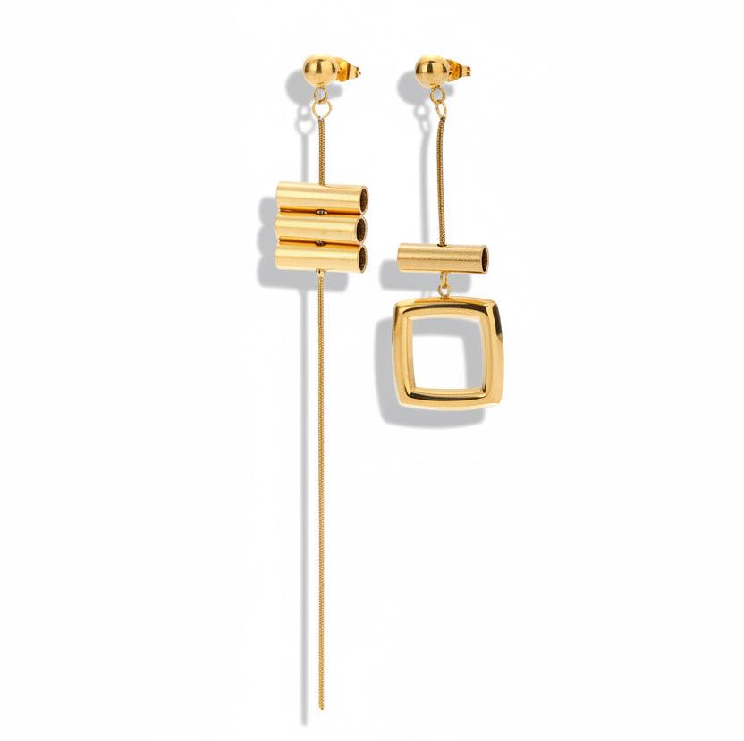 Parallel Gold Drops