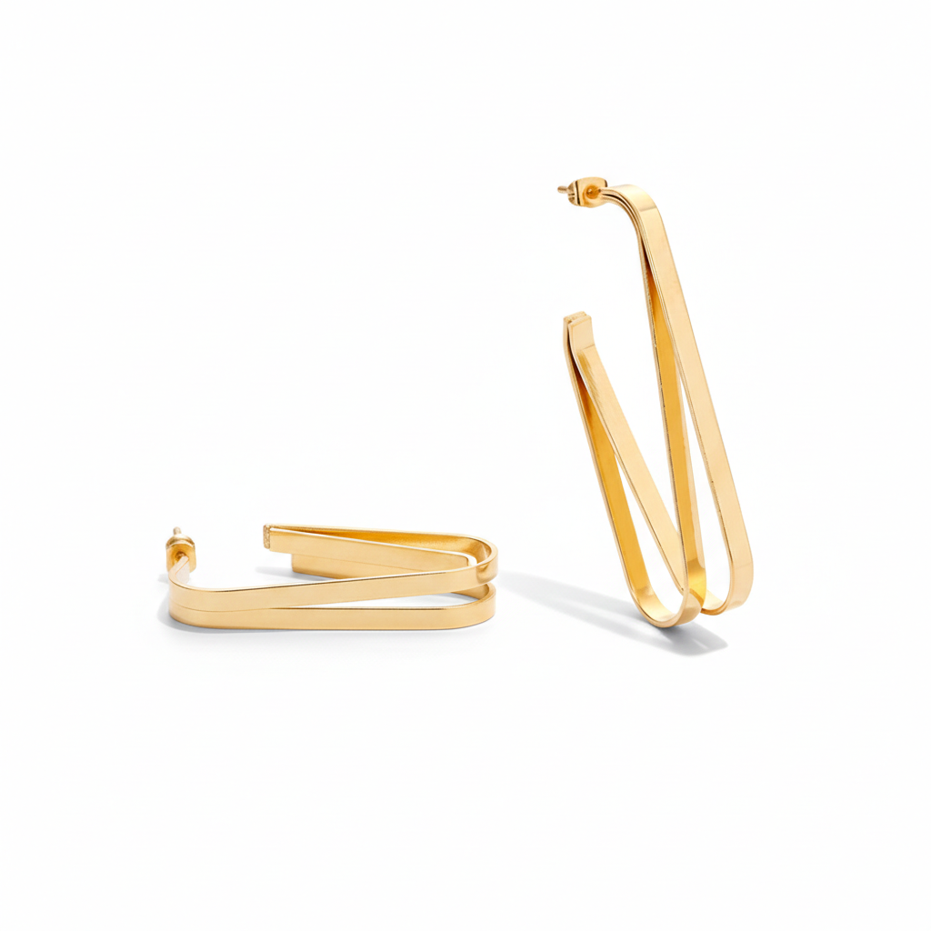 Parallel Horizon Earrings