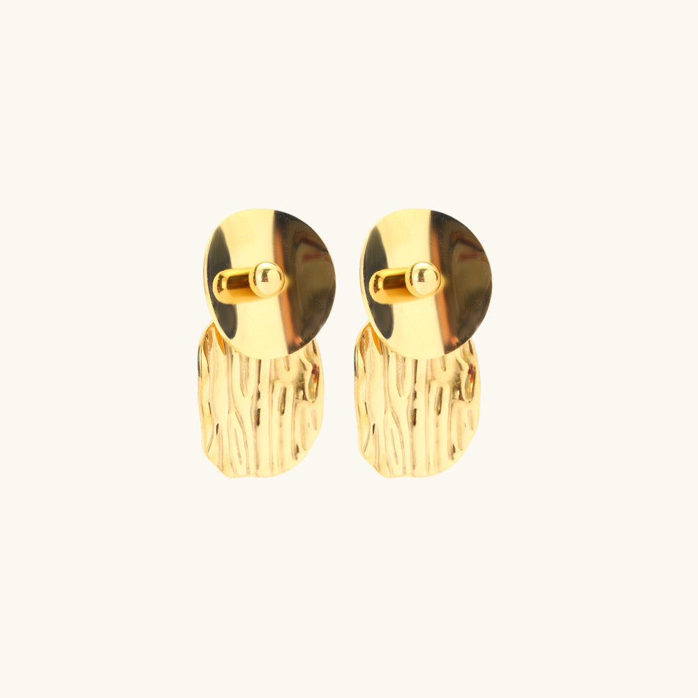 Sahara Textured Drop Earrings