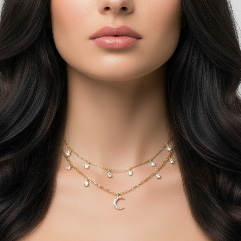 The Layla Moon Necklace