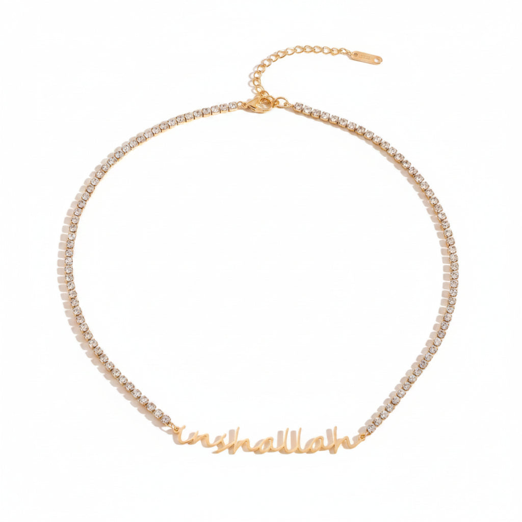 The Inshallah Tennis Necklace
