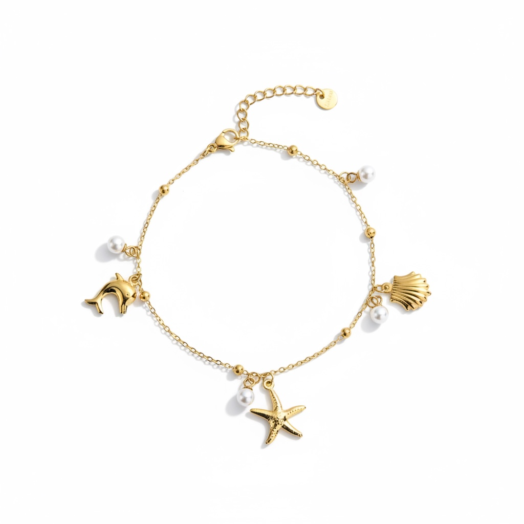 The Marina Charm Anklet