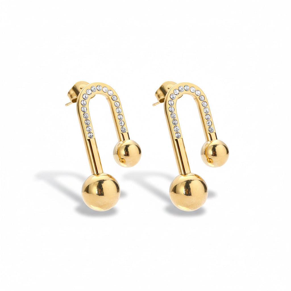 The Orbit Drop Earrings