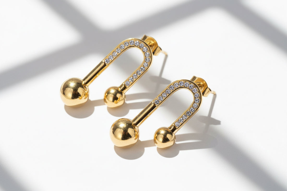 The Orbit Drop Earrings