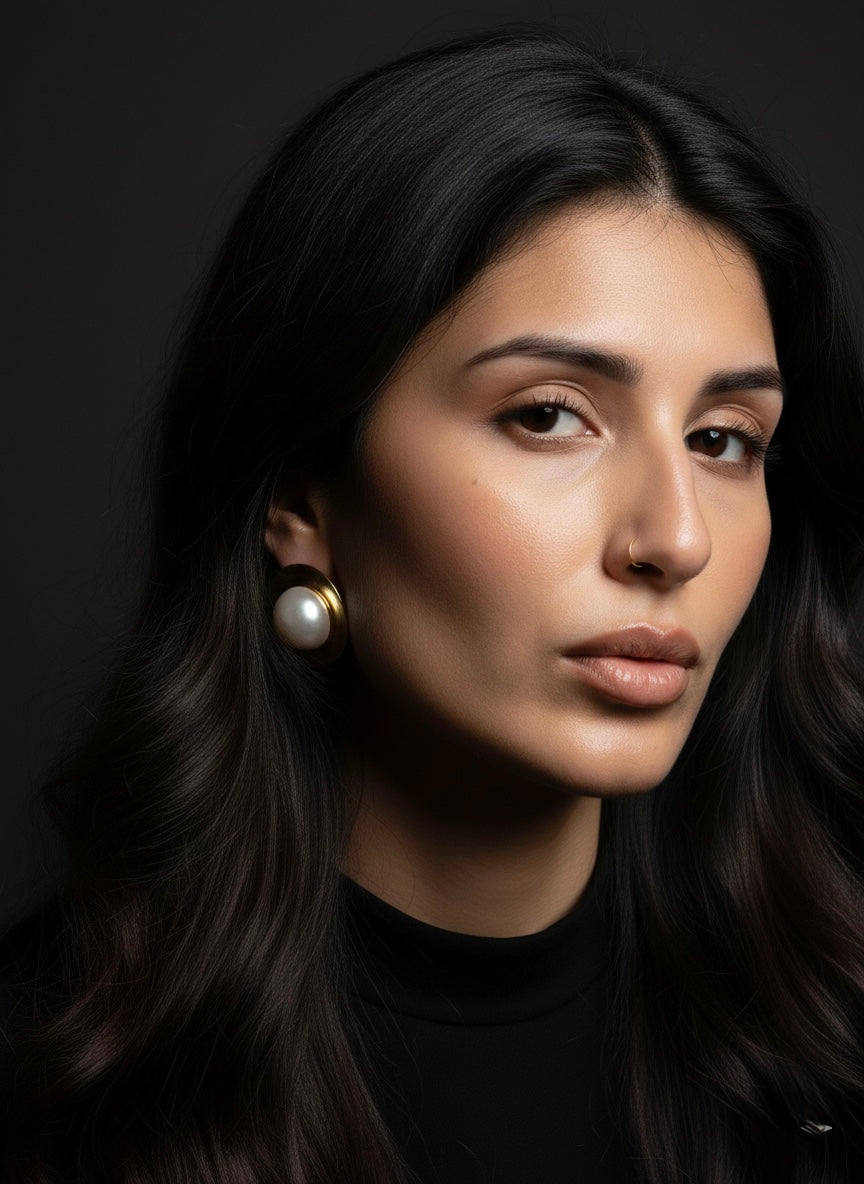 The Luna Pearl Studs
