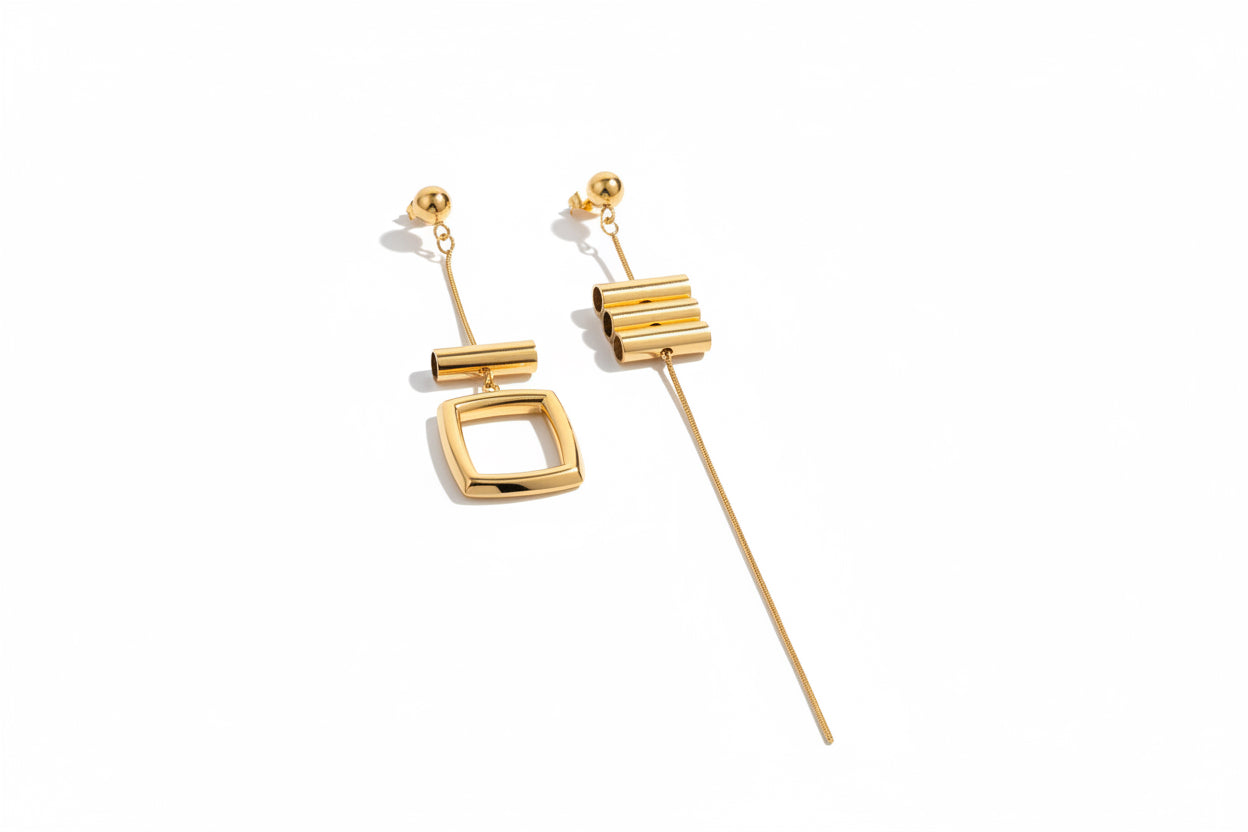 Parallel Gold Drops