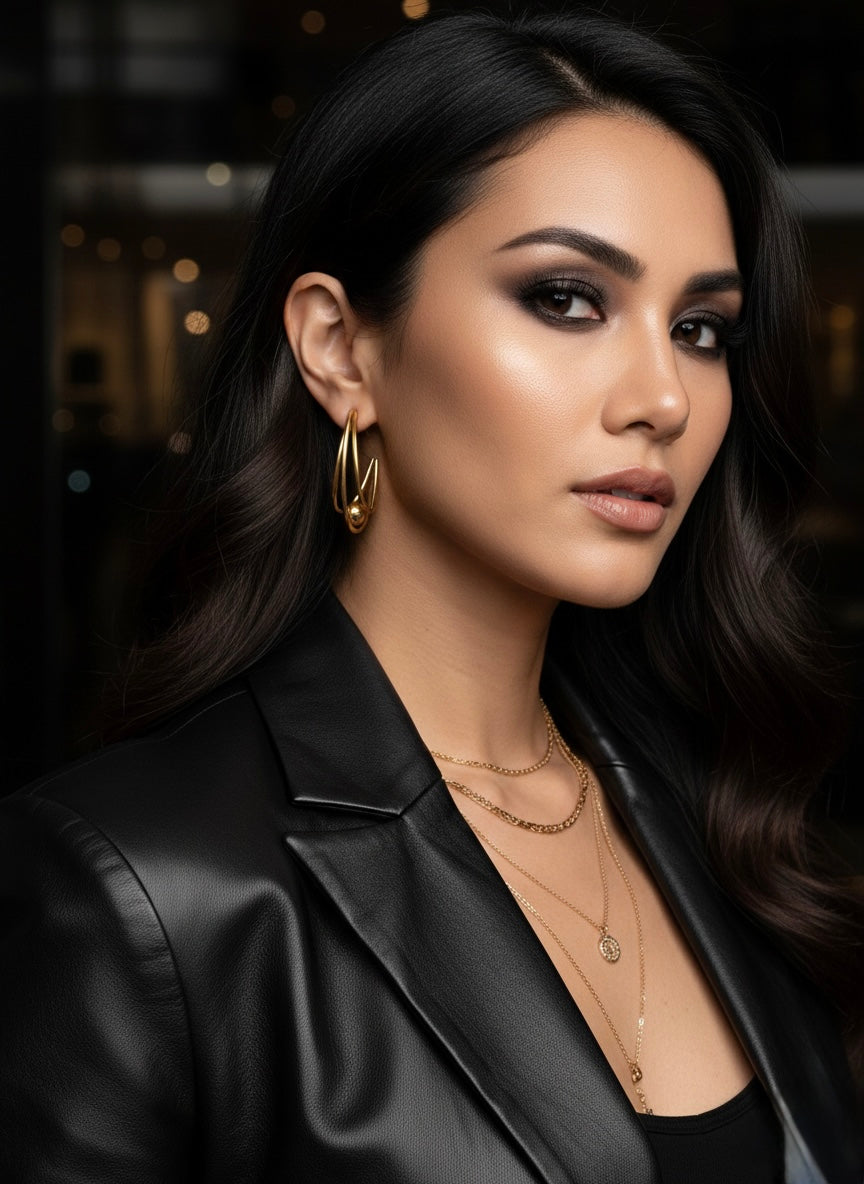 The Sphere Drop Hoops