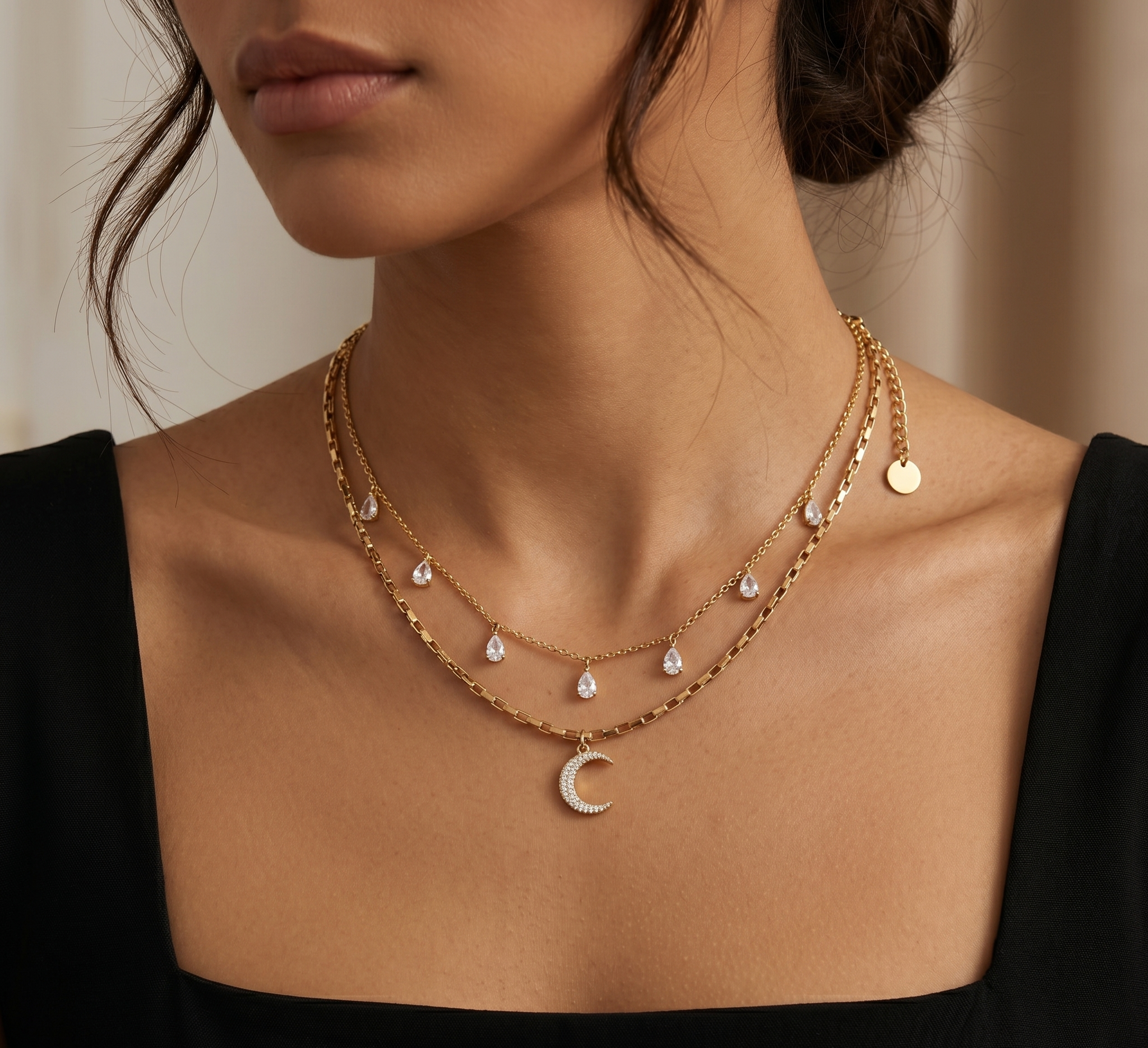 The Layla Moon Necklace