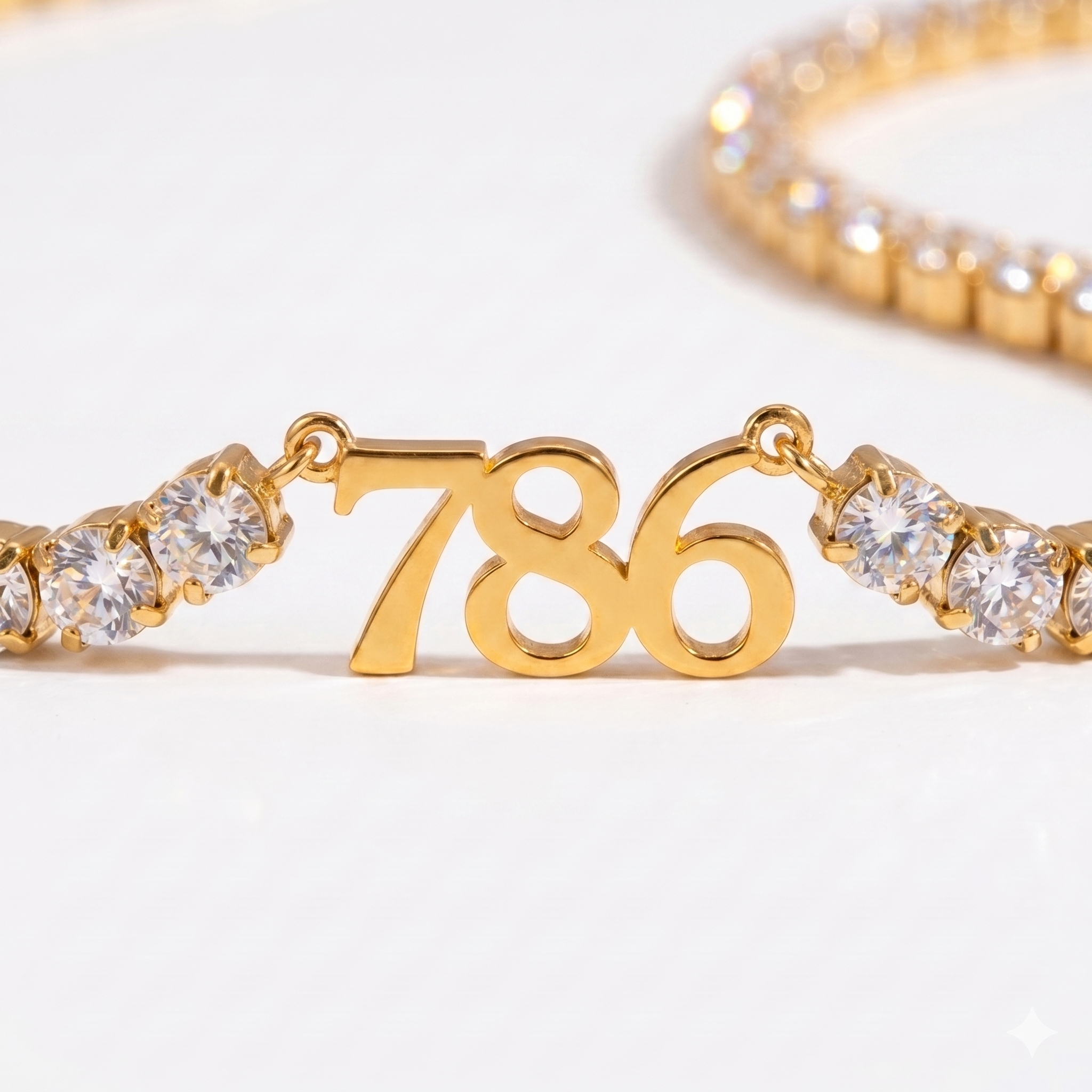 The 786 Tennis Necklace