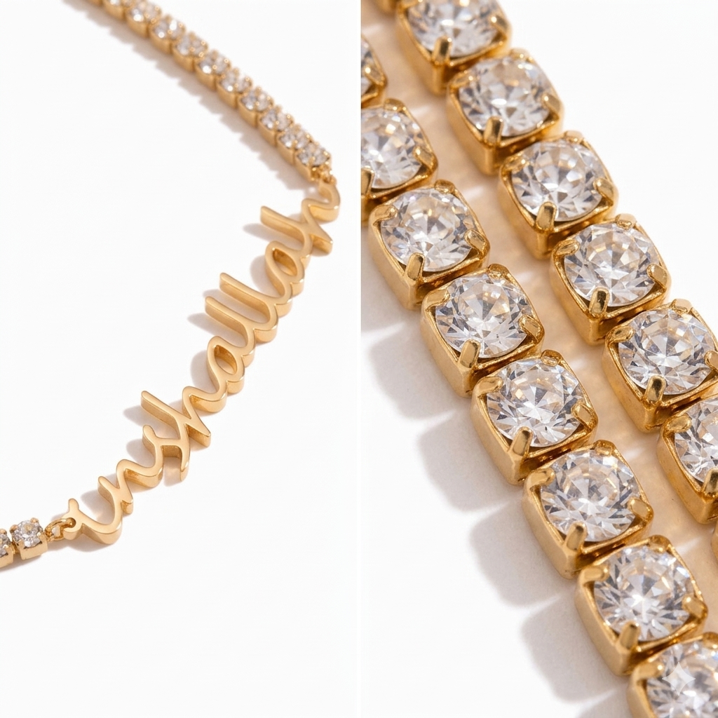 The Inshallah Tennis Necklace