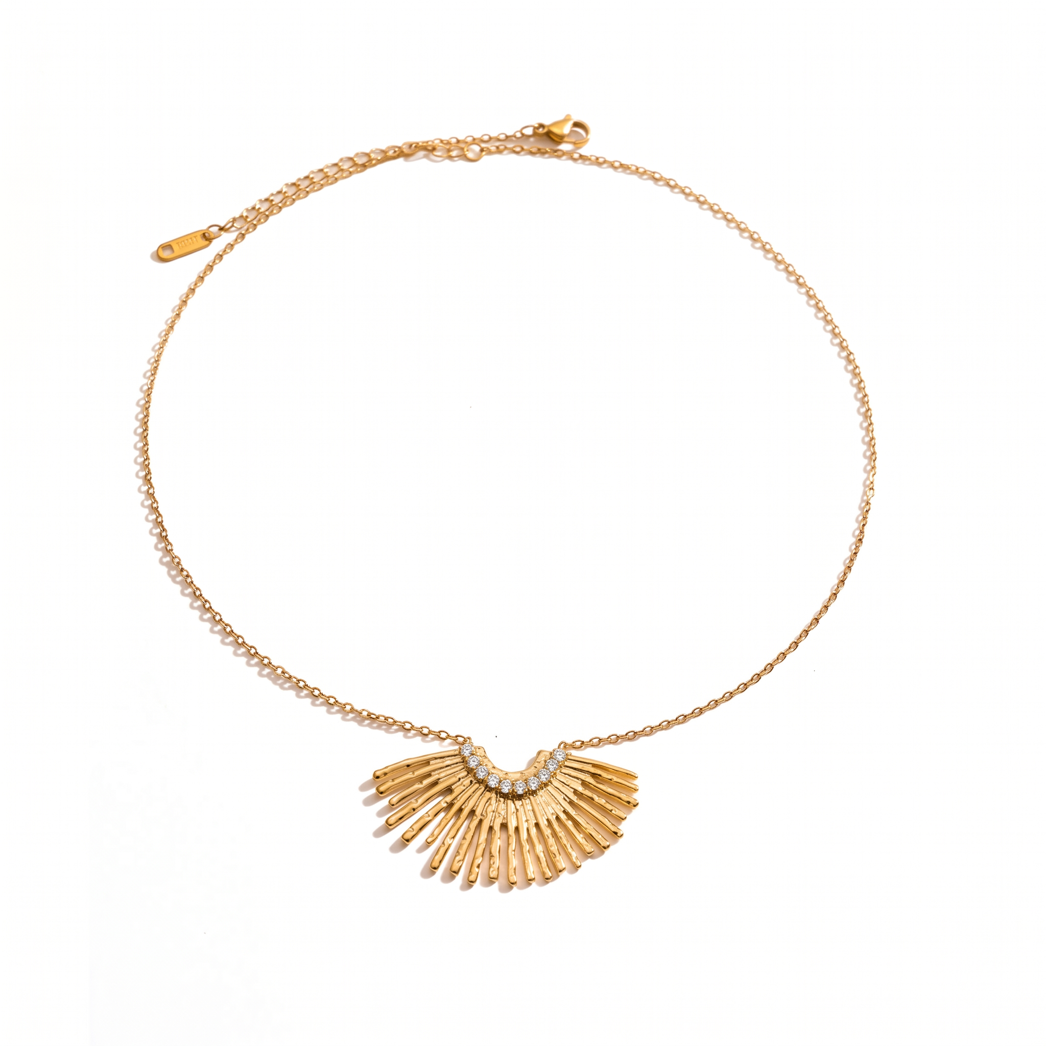 The Soleil Fan Necklace