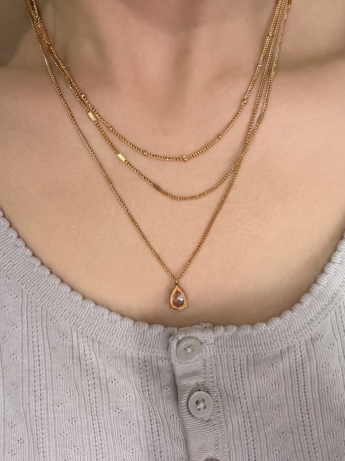 The Trinity Layered Necklace