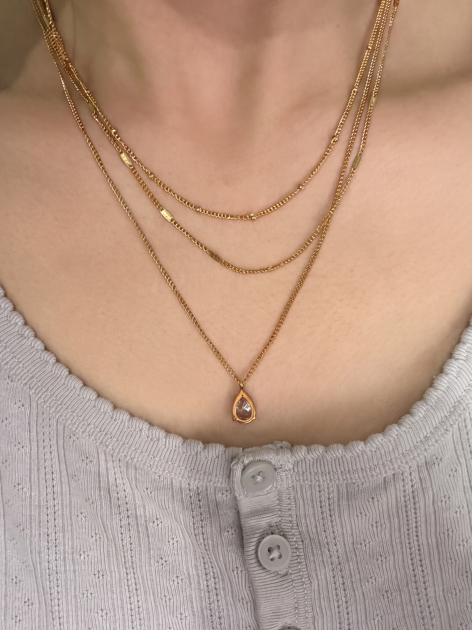 The Trinity Layered Necklace