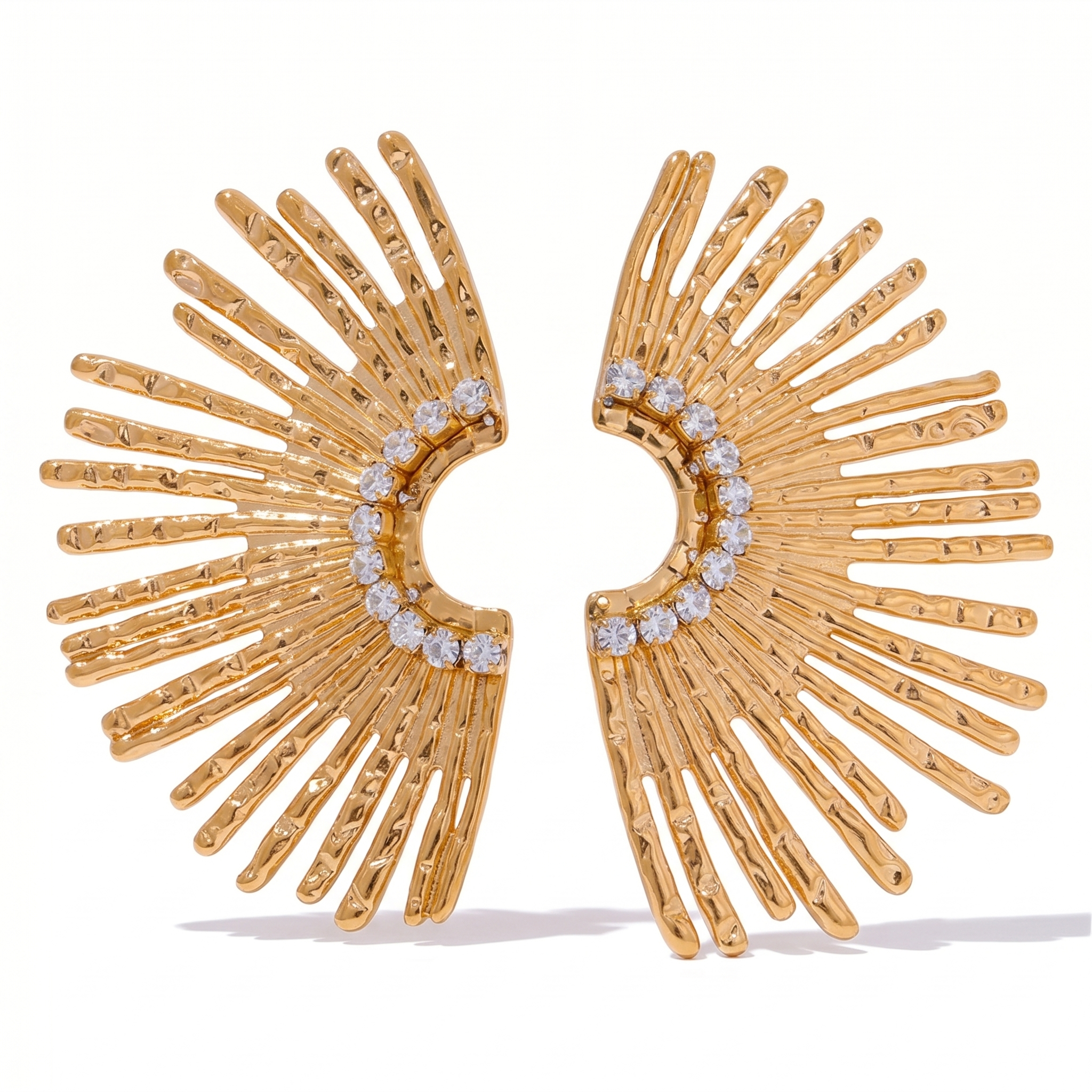 The Soleil Fan Earrings