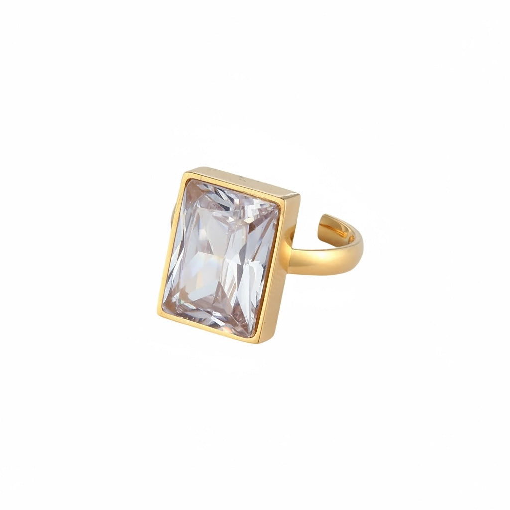The Baguette Statement Ring
