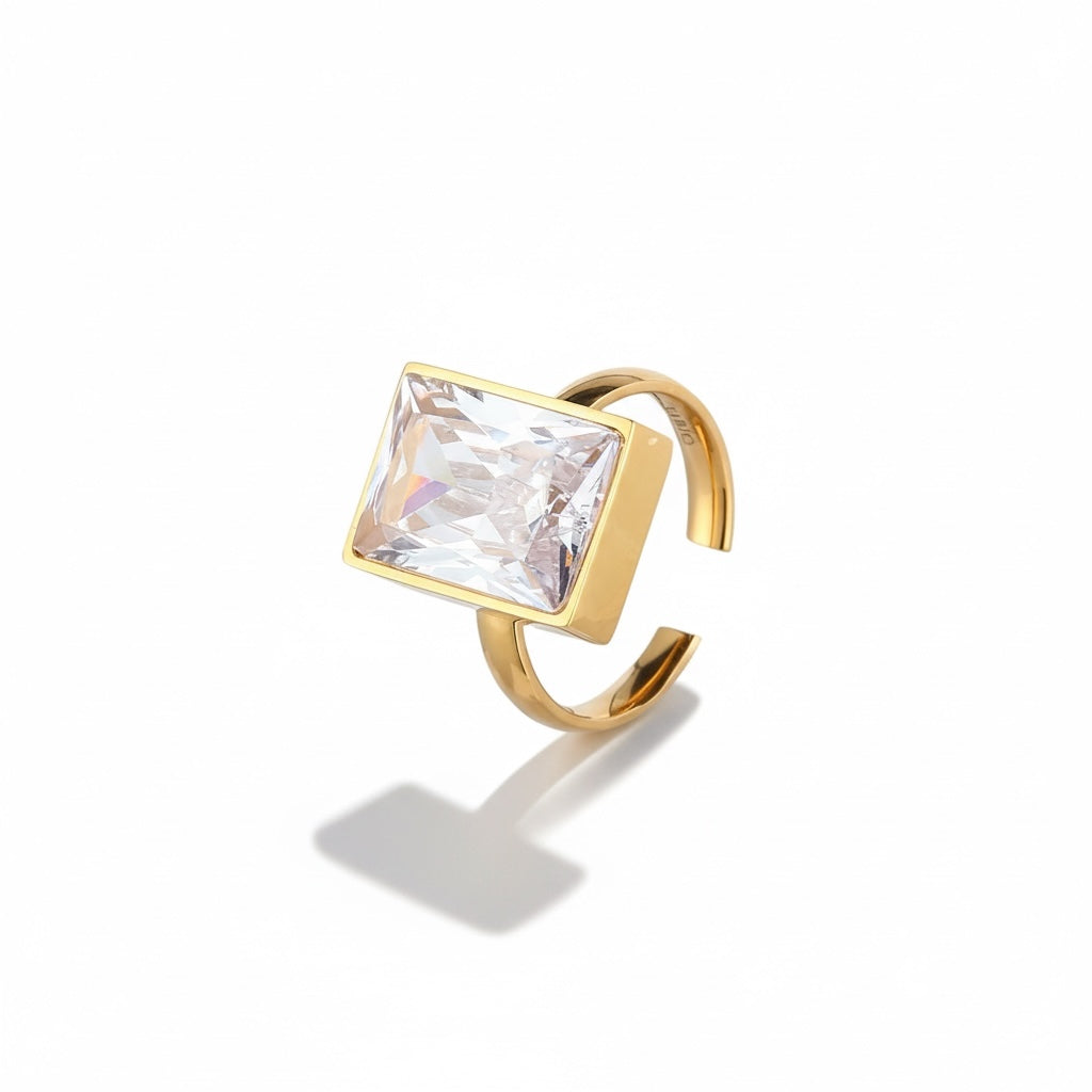 The Baguette Statement Ring