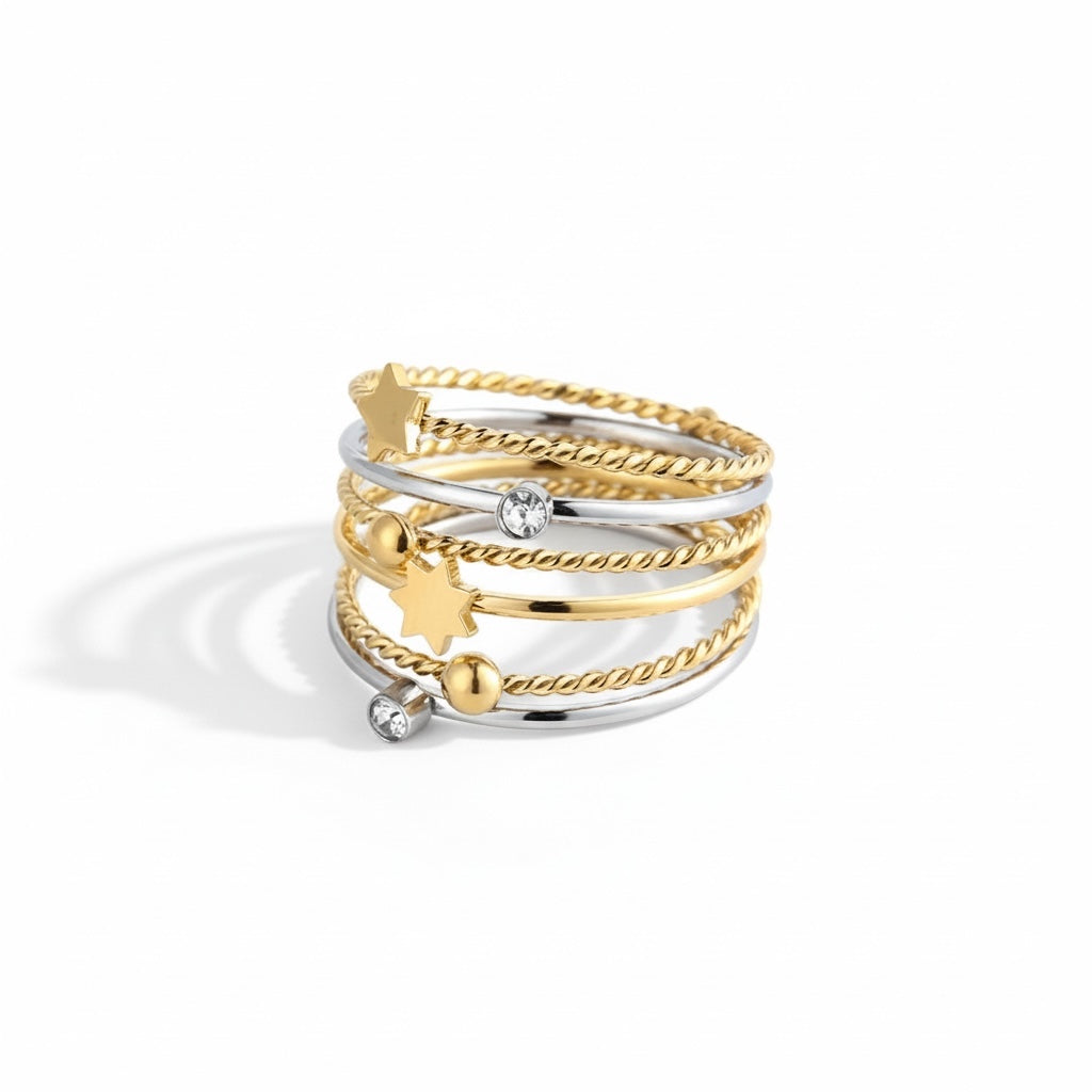 The Stacked Cosmos Ring