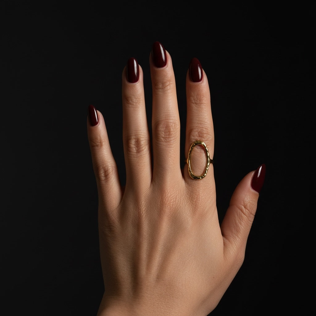 The Molten Oval Ring