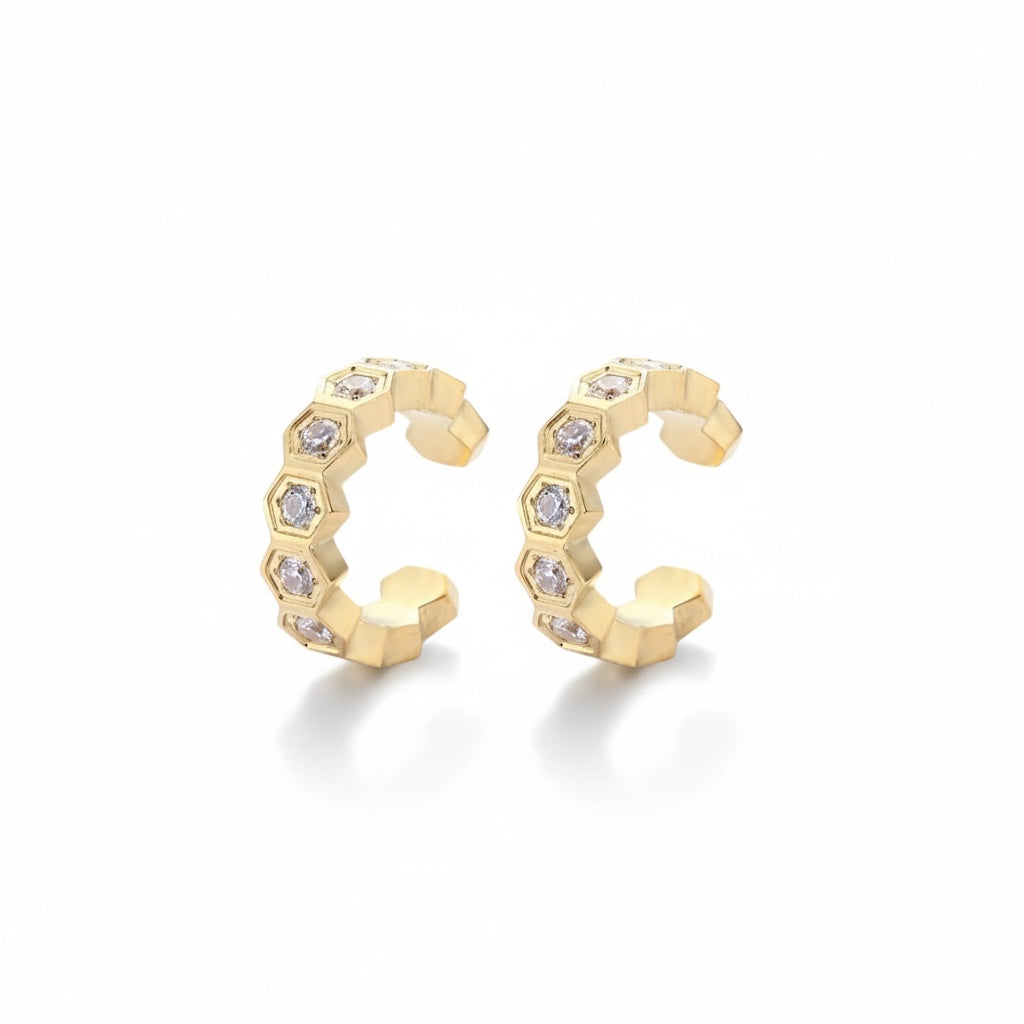 The Golden Hive Ear Cuff