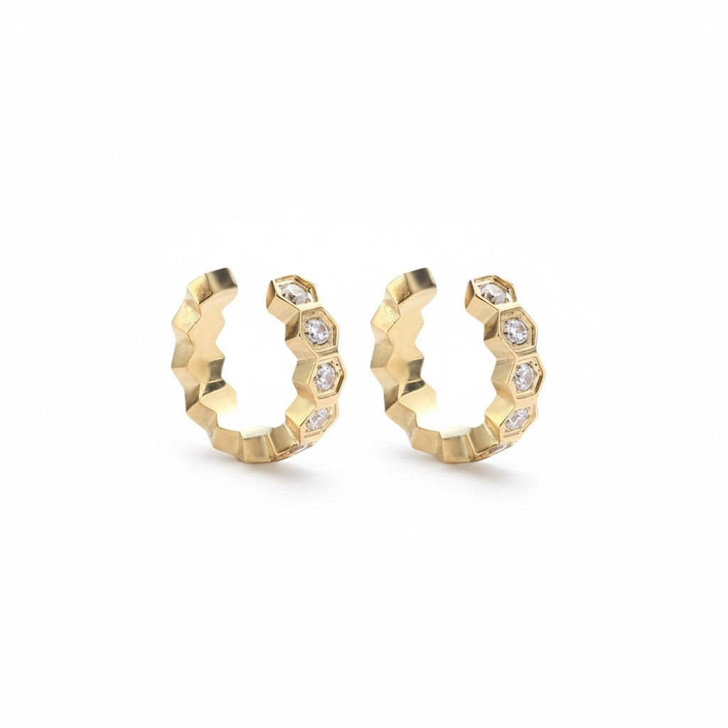 The Golden Hive Ear Cuff