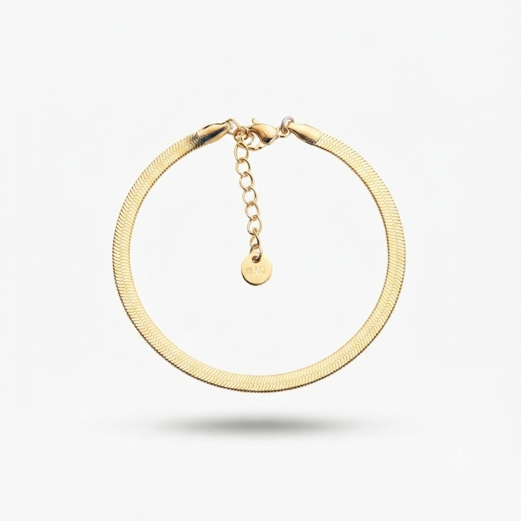 Herringbone Chain Bracelet