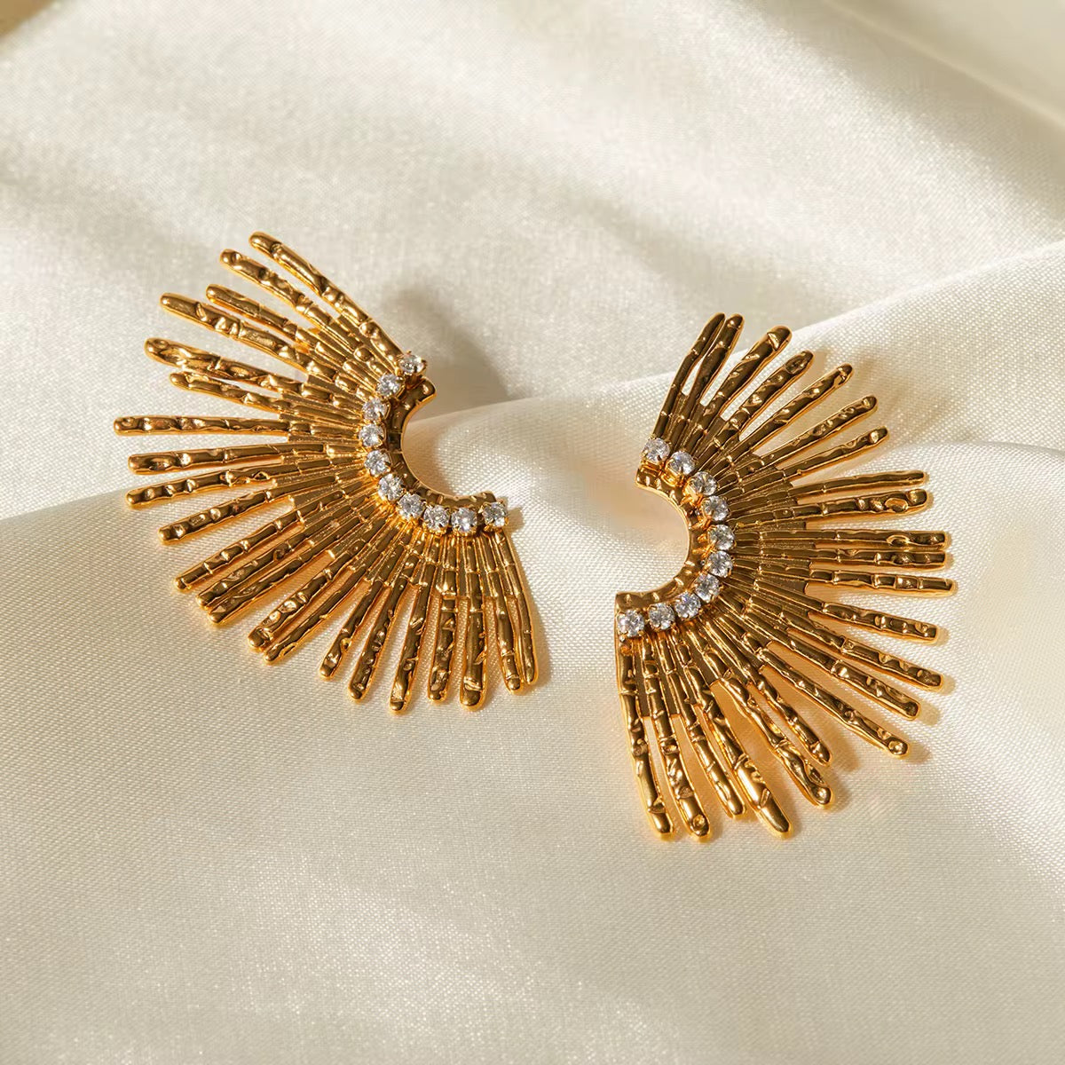 The Soleil Fan Earrings