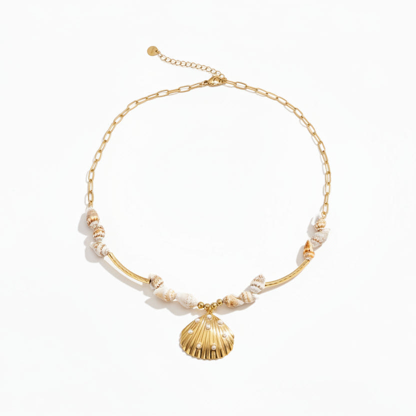 The Coquina Shell Necklace