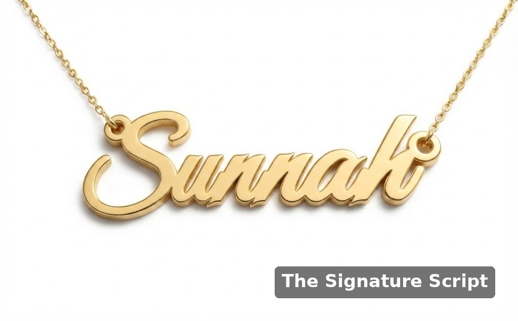 Custom Name Chain Set - English, Various Fonts Available (Necklace and Bracelet)