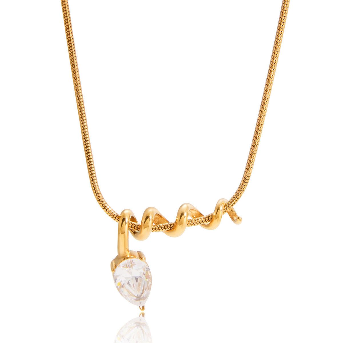 The Serpent Crystal Necklace