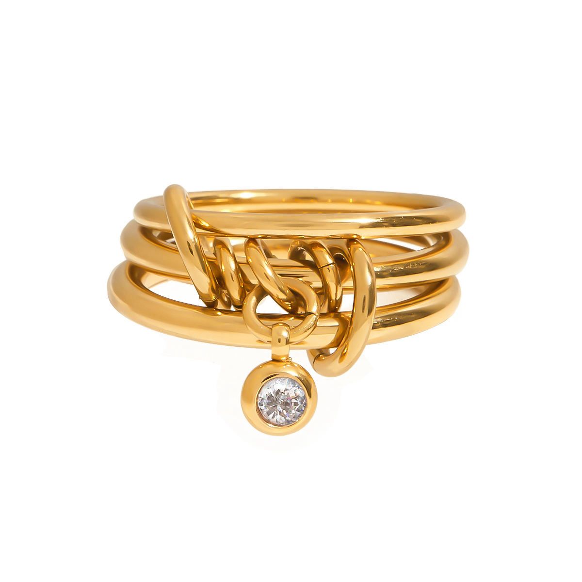 The Knot Charm Ring