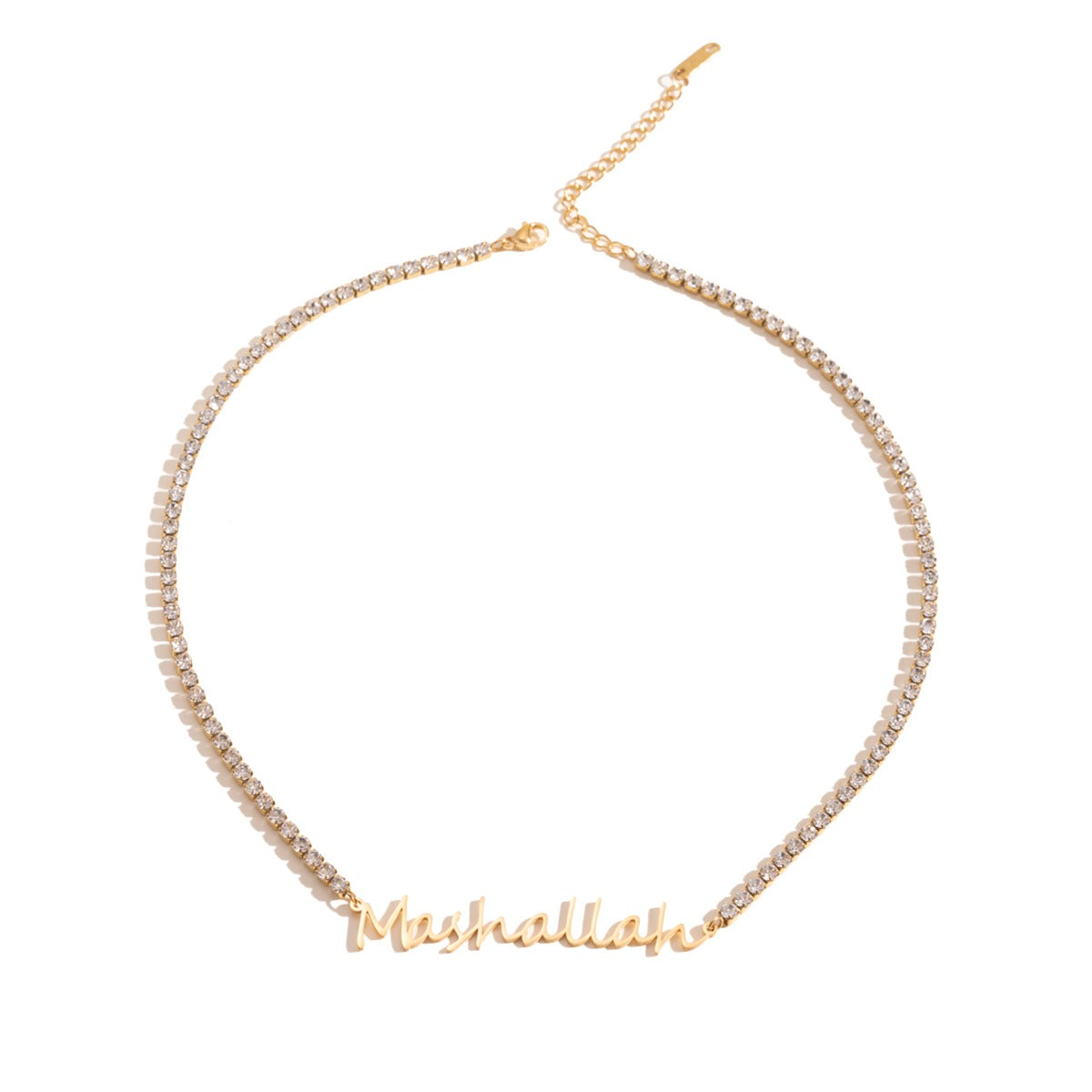 The Mashallah Tennis Necklace