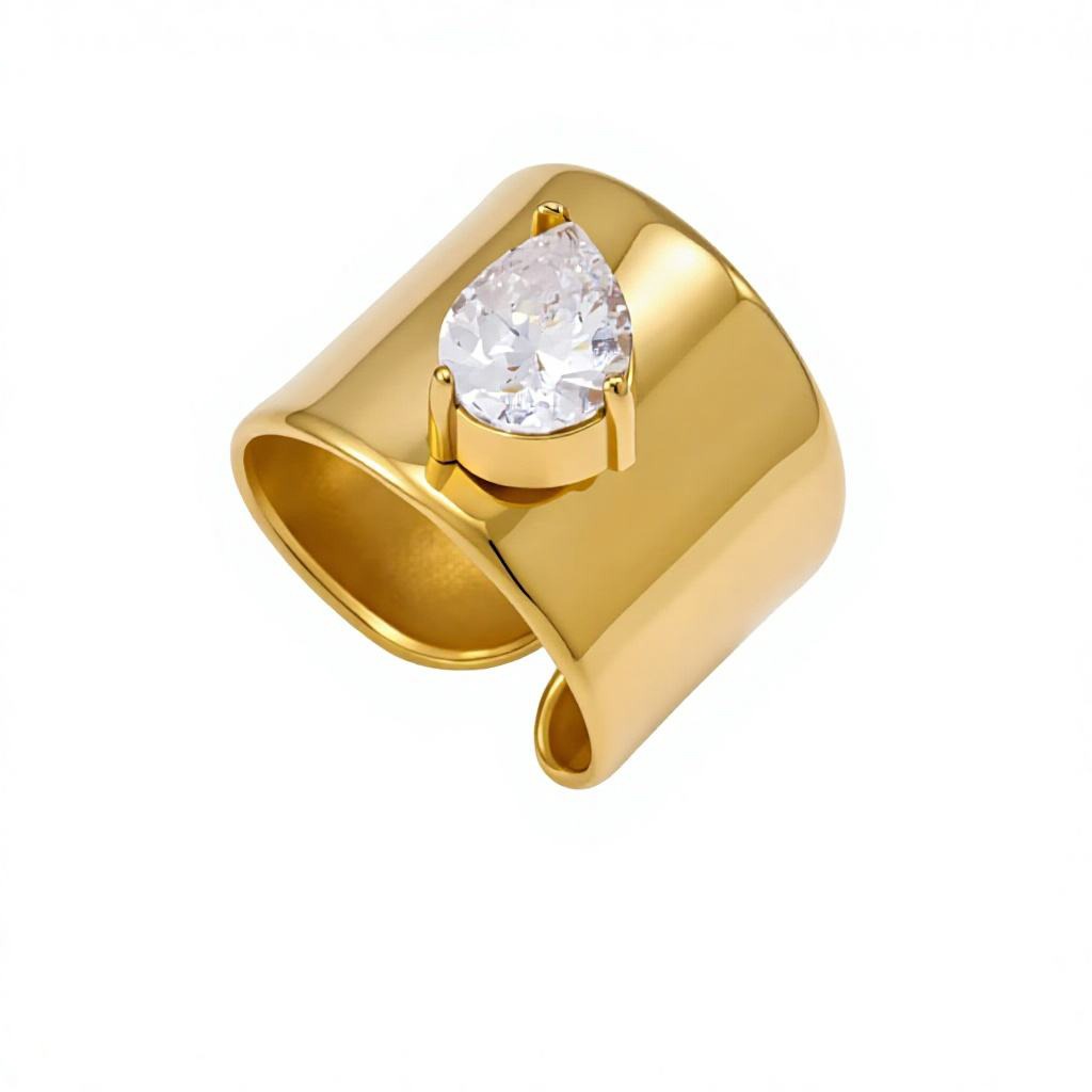 The Wide Drop Ring