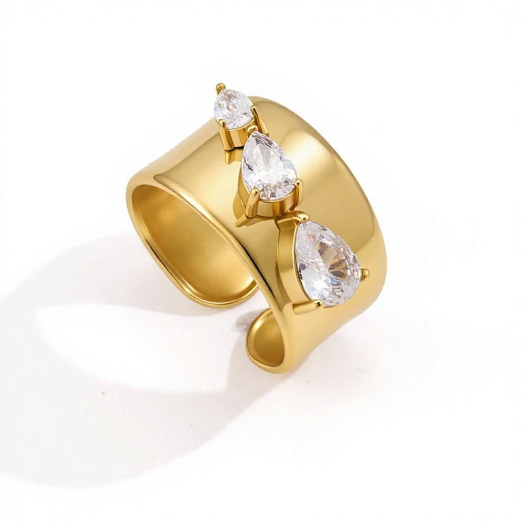 The Cascade Drop Ring
