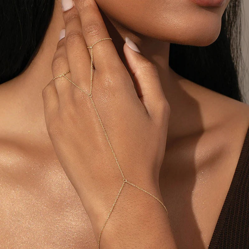 The Linked Two-Finger Hand Chain