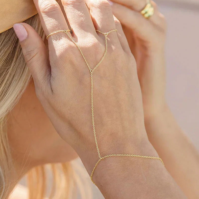 The Linked Two-Finger Hand Chain