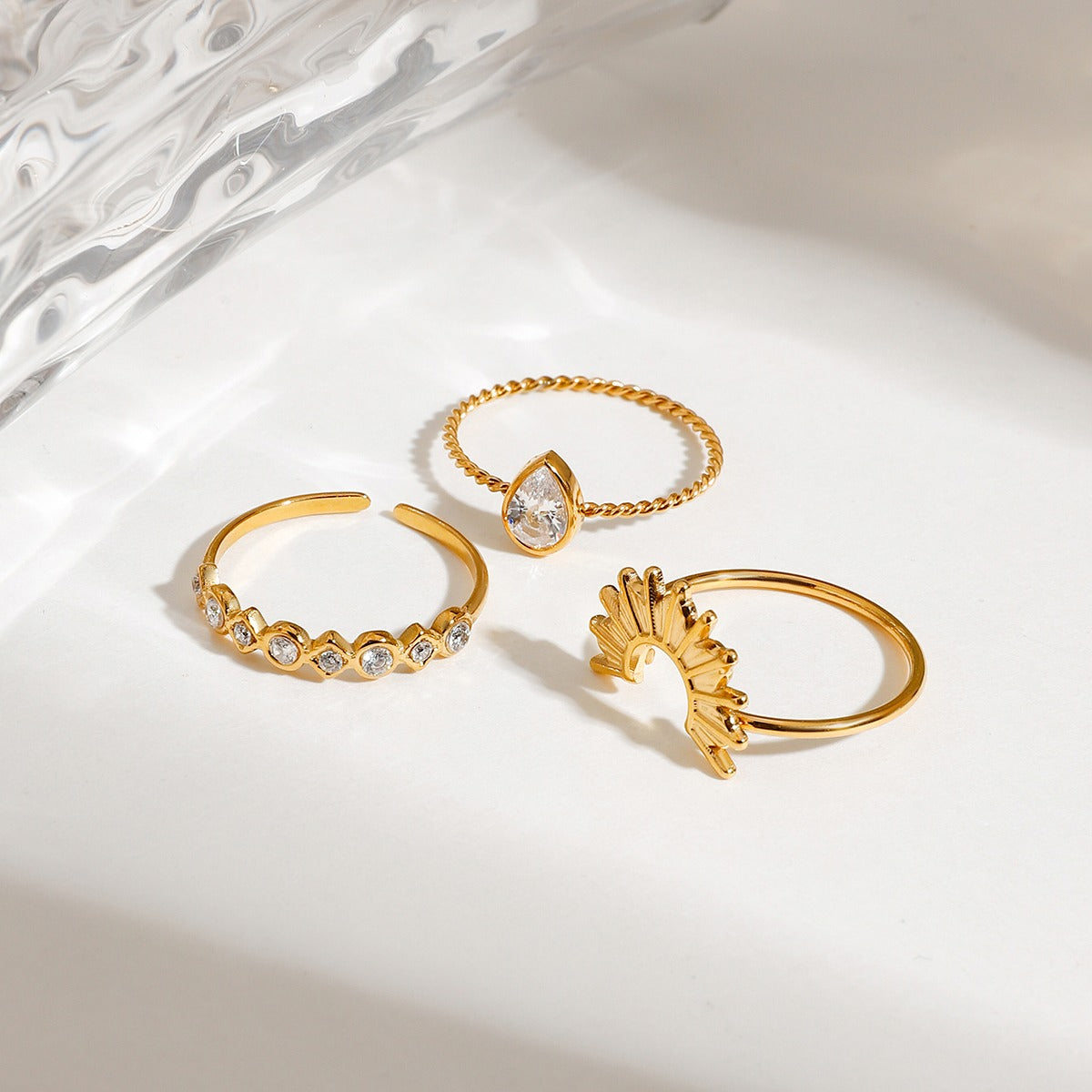 The Sunburst Trio Stack Set