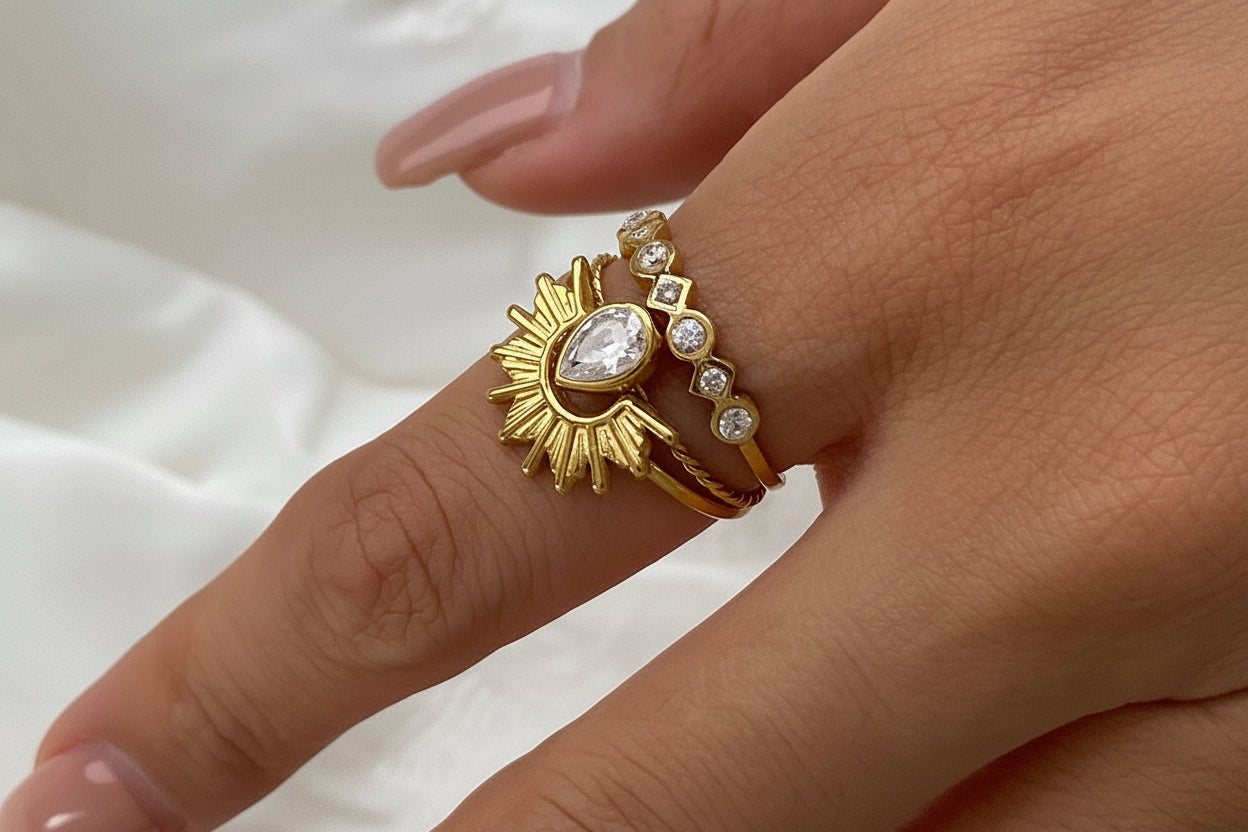 The Sunburst Trio Stack Set