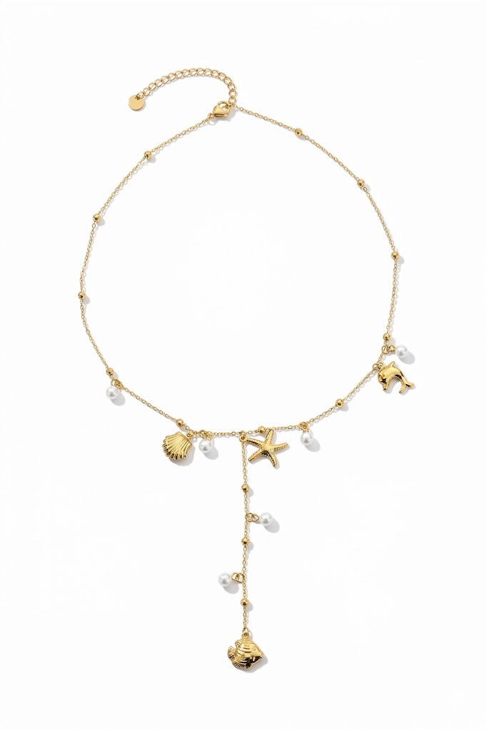 The Océan Lariat Necklace